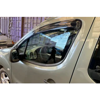 Sivulasin tuuliohjaimet (2 kpl, HIC) Citroen Berlingo 2008–2018 kuva 3