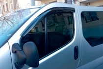Nissan Primastar 2002–2014 Sivulasin tuuliohjaimet (2 kpl, HIC) kuva 5