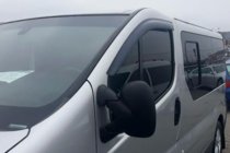 Nissan Primastar 2002–2014 Sivulasin tuuliohjaimet (2 kpl, HIC) kuva 10