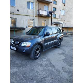 Kattokaiteet, kromi, turkkilainen design (2 kpl) Mitsubishi Pajero Wagon IV 2006–2021 kuva 4