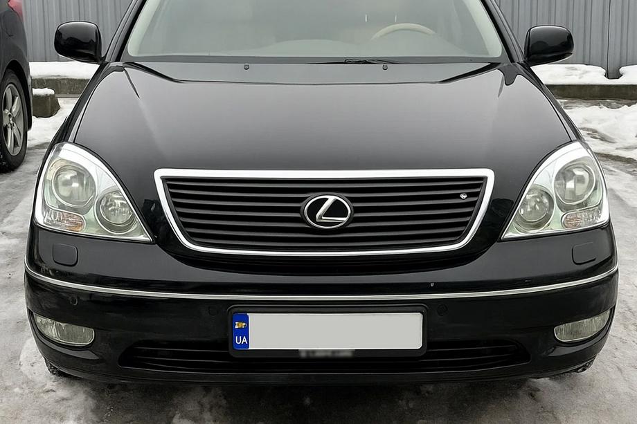 Lexus LS 2001–2006 Ajovalojen kromilistat (2 kpl, muovi) Image