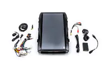 Toyota Land Cruiser 200 2007–2021 GXR 2008-2015 multimediasoitin (Tesla-tyylinen, 16 tuumaa) kuva 2