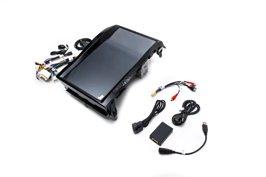 Toyota Land Cruiser 200 2007–2021 GXR 2008-2015 multimediasoitin (Tesla-tyylinen, 16 tuumaa) Image