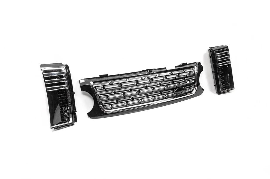 Range Rover III L322 2002–2012 Etusäleikkö ja sivuritilät Autobiography-tyylillä (2005-2009) Image