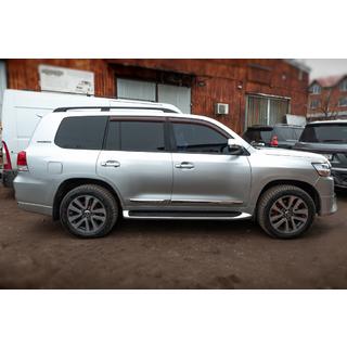 Sivuaskeleet LED-valaistuksella (design 2015-2020) Toyota Land Cruiser 200 2007–2021 kuva 4