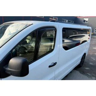 Ura-asenteiset ikkunatuuliohjaimet (2 kpl, HIC) Opel Vivaro 2015–2019 kuva 2