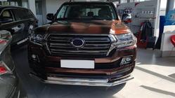 Toyota Land Cruiser 200 2007–2021 Etusuojakaari ST014 (2015+, ruostumaton teräs) kuva 4