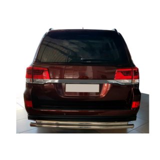 Takasuojauskaari AK002-double (2 kpl, ruostumaton teräs) Toyota Land Cruiser 200 2007–2021 kuva 1