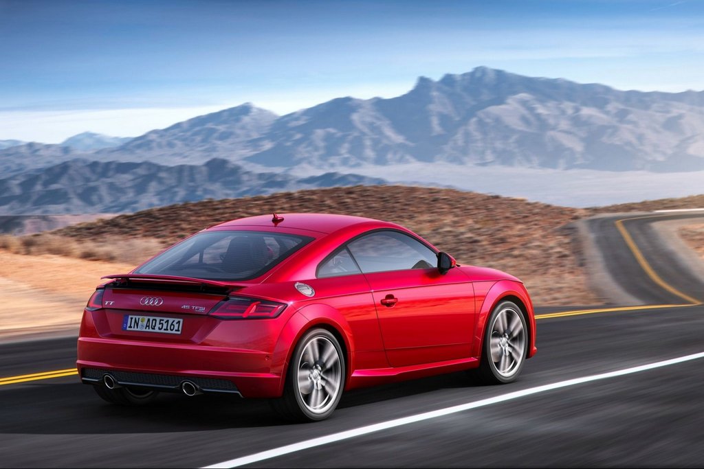 Päivitetty Audi TT Coupe -malli