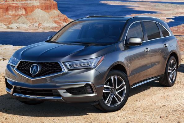 Uudistettu Acura MDX -crossover