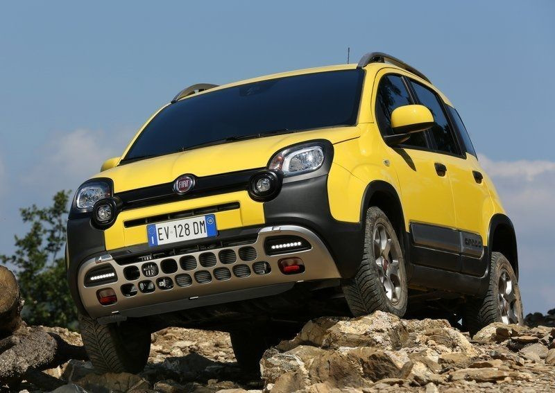 Fiat Panda Cross -hatchbackin maasto-modifikaatio