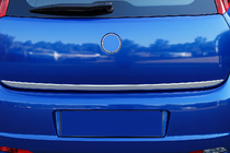 Fiat Punto Grande/EVO 2006–2018 Takalukun reunalista (ruostumaton teräs) kuva 1