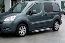 Peugeot Partner Tepee 2008–2018 Rainbow-sivuaskelmat (2 kpl, alumiini) kuva 1