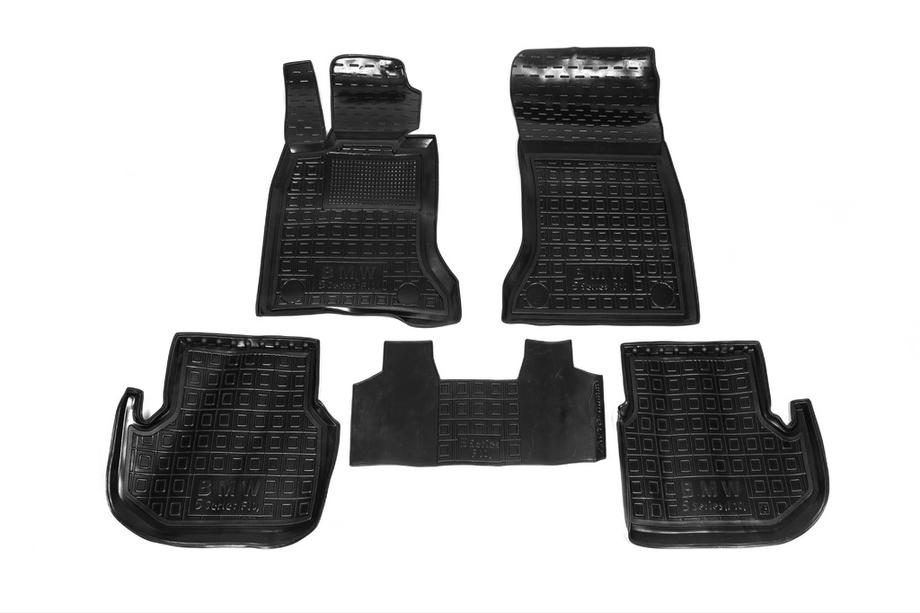 BMW 5-sarja F10/F11 2010–2016 Kumimatot korotetulla reunalla 2013-2016 (Autogumm) Image
