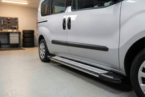 Fiat Doblo II 2010–2022 Rainbow sivuporrassarja (2 kpl, alumiini) kuva 1