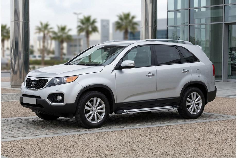 Kia Sorento II XM 2009–2014 Rainbow-sivuporrassarja (2 kpl, alumiini) 2013-2016 Image