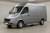 Mercedes Sprinter W901/902/903/904/905 1995–2006 Rainbow-sivuporrassarja (2 kpl, alumiini) Pitkä akseliväli kuva 1