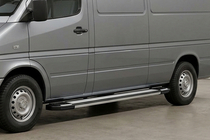 Volkswagen LT 1995–2006 Rainbow-sivuaskelmat (2 kpl, alumiini) kuva 1