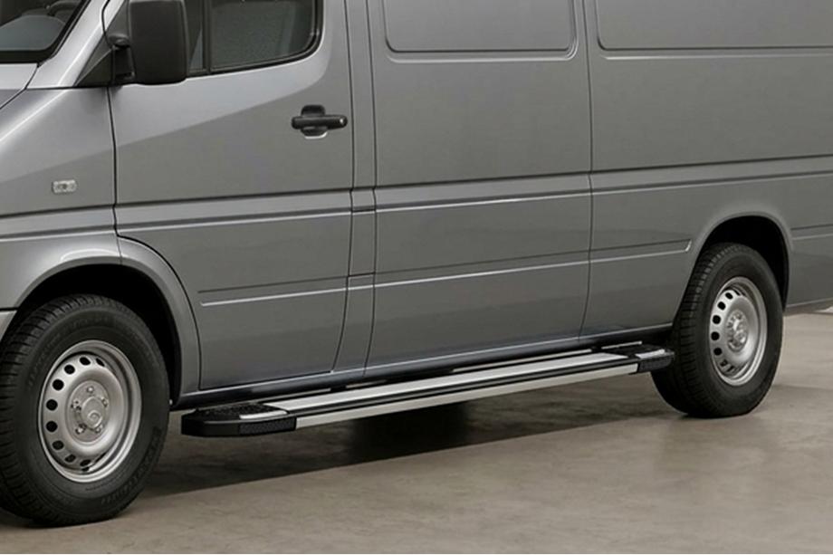 Volkswagen LT 1995–2006 Rainbow-sivuaskelmat (2 kpl, alumiini) Image