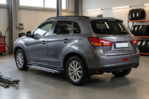 Mitsubishi ASX 2010–2023 Rainbow-sivuporrassarja (2 kpl, alumiini) kuva 1