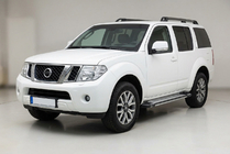Nissan Pathfinder R51 2005–2014 Rainbow-sivuporrassarja (2 kpl, alumiini) kuva 1