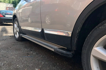 Nissan Qashqai 2007–2010 Rainbow-sivuporrassarja (2 kpl, alumiini) kuva 3