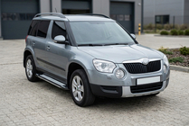 Skoda Yeti 2009–2017 Rainbow sivuaskelmat (2 kpl, alumiini) kuva 1