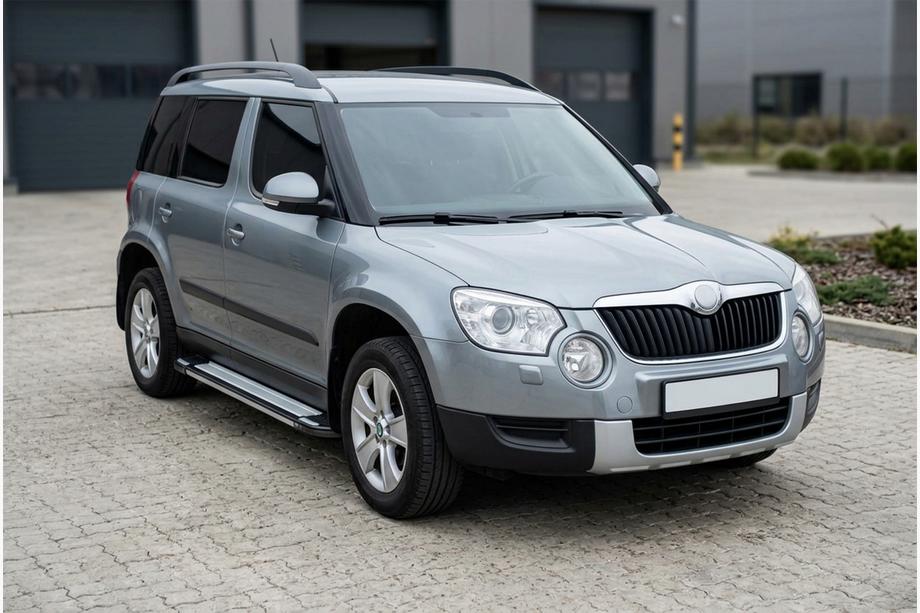 Skoda Yeti 2009–2017 Rainbow sivuaskelmat (2 kpl, alumiini) Image