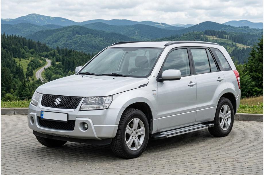 Suzuki Grand Vitara 2005–2017 Rainbow sivuaskelmat (2 kpl, alumiini) Image