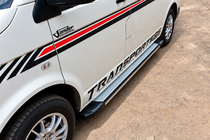 Volkswagen T5 Caravelle 2004–2010 Rainbow-sivuaskelmat (2 kpl, alumiini) Lyhyt akseliväli kuva 3