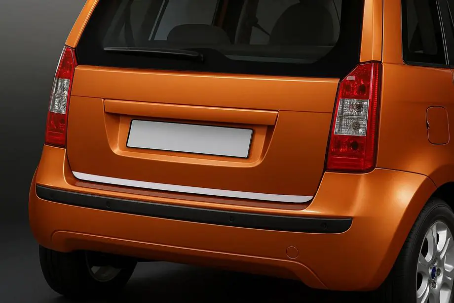 Fiat Idea 2003–2016 Takalukun reunalista (ruostumaton teräs) Image