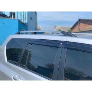 Kattokaiteet, turkkilainen design (kromi, 2 kpl) Toyota Land Cruiser Prado 150 2009–2023 kuva 3