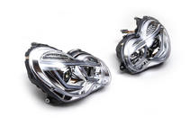 Mercedes C-class W203 2000–2007 Etajovalot LED-parkkivaloilla (2 kpl) Tumma kuva 3