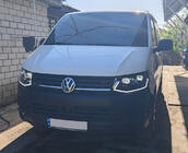 Volkswagen T6 2015–2024 LED-päivävaloilla varustetut etuvalot Black (2015-2019, 2 kpl) kuva 7
