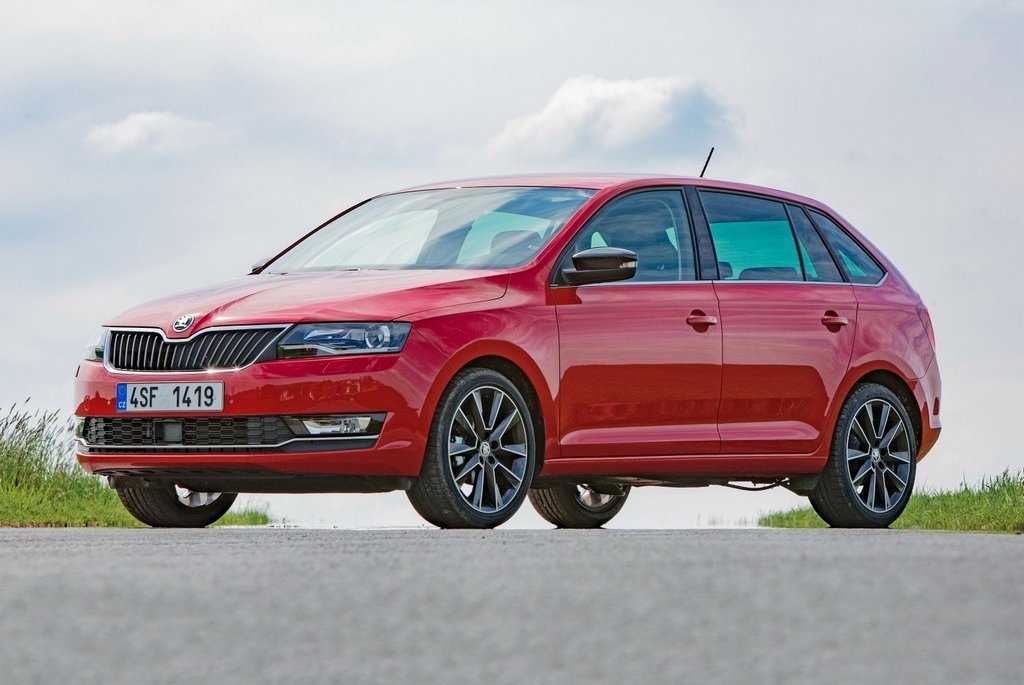 Päivitetty Skoda Rapid Spaceback -viistoperä