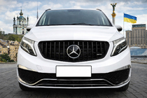 Mercedes Vito/V-class W447 2014– Etusäleikkö GT Panamericana Black (2014-2019 V-class -malleihin) kuva 1