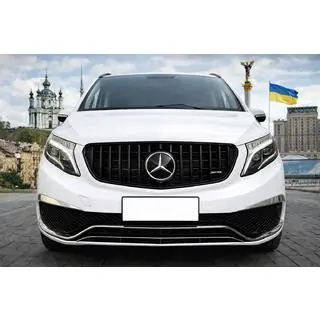 Etusäleikkö GT Panamericana Black (2014-2019 V-class -malleihin) kuva 1