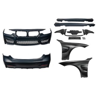 Korisarja lokasuojilla (F80 M3) BMW 3-sarja F30/F31 2012–2019 kuva 2