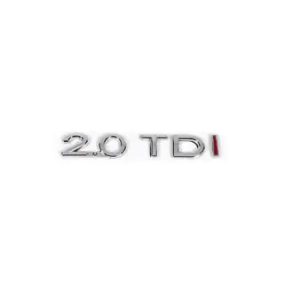 2.0 Tdi -embleemi (punaisella I:llä) kuva 1