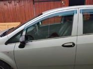 Fiat Linea 2006–2018 Ovenkahvan kromisuojat (4 kpl, ruostumaton teräs) Carmos - turkkilainen teräs kuva 4