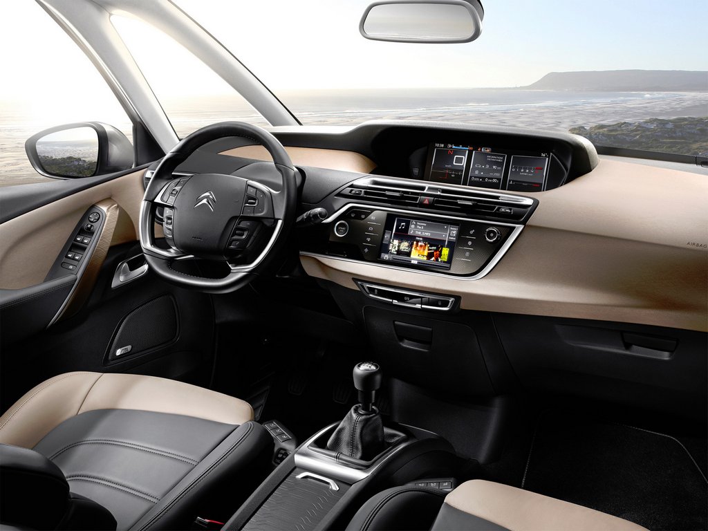 Citroen C4 Picasso -kompaktitila-auton facelift-versio