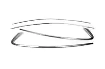 Ford Focus IV 2018– Yläikkunalistat OmsaLine HB, SD (4 kpl, ruostumaton teräs) kuva 2