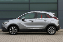 Opel Crossland X 2017–2024 Ikkunoiden alalistat (8 kpl, ruostumaton teräs) OmsaLine – italialainen ruostumaton teräs kuva 1
