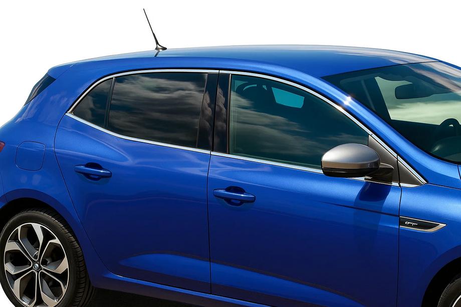 Renault Megane IV 2016–2025 Täysi ikkunalistojen sarja (HB, 12 kpl, ruostumaton teräs) Image