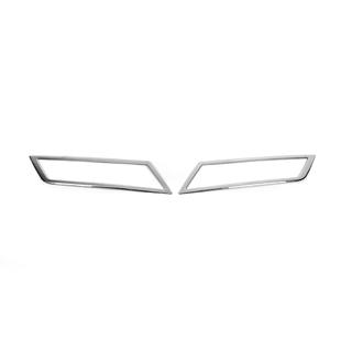 Sumuvalojen kromikehykset OmsaLine (2 kpl, ruostumaton teräs) Skoda Superb 2015–2024 kuva 2