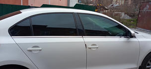 Volkswagen Jetta 2011–2018 Ikkunan alalistat (6 kpl, ruostumaton teräs) Carmos - turkkilainen teräs kuva 4