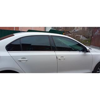 Ikkunan alalistat (6 kpl, ruostumaton teräs) Volkswagen Jetta 2011–2018 kuva 4
