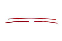 Volkswagen T6 2015–2024 Puskurin säleikön listat 2015-2019 (3 kpl, punainen) kuva 3
