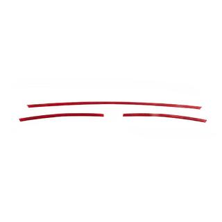 Puskurin säleikön listat 2015-2019 (3 kpl, punainen) Volkswagen T6 2015–2024 kuva 3