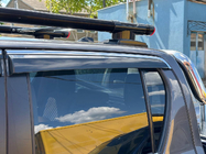 Toyota Hilux 2015– Ikkunatuuliohjaimet kromilistalla (4 kpl, Niken) kuva 9